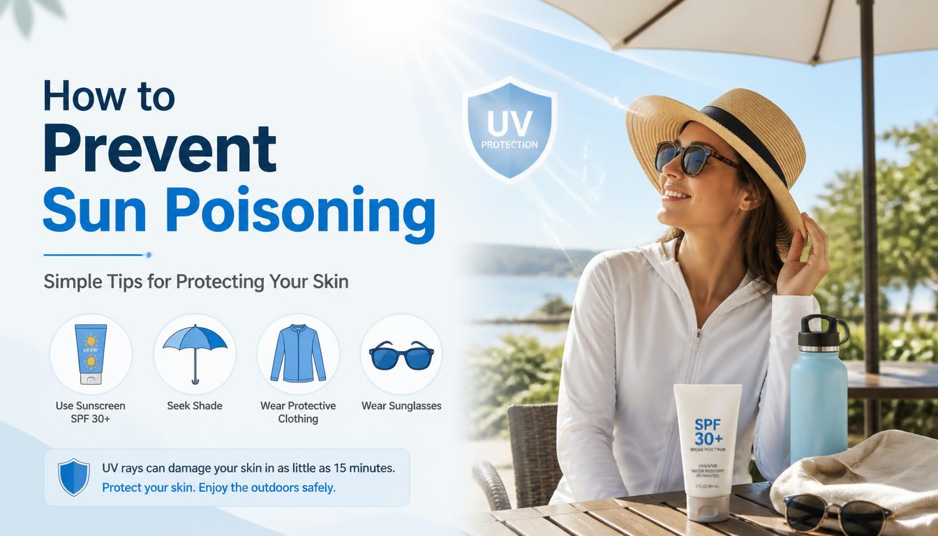 How to Prevent Sun Poisoning
