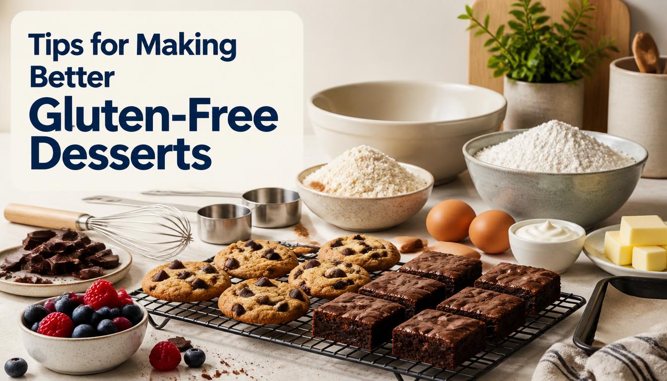 Tips for Making Better Gluten-Free Desserts