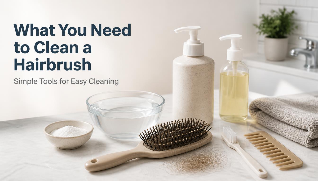 What Do You Need to Clean a Hairbrush