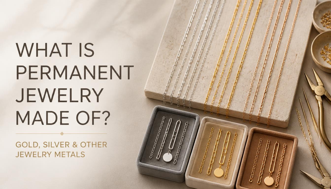 What Is Permanent Jewelry Made Of