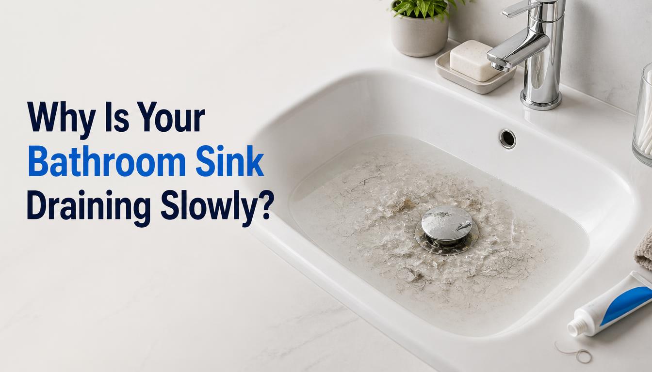 Why Is Your Bathroom Sink Clogged or Draining Slowly
