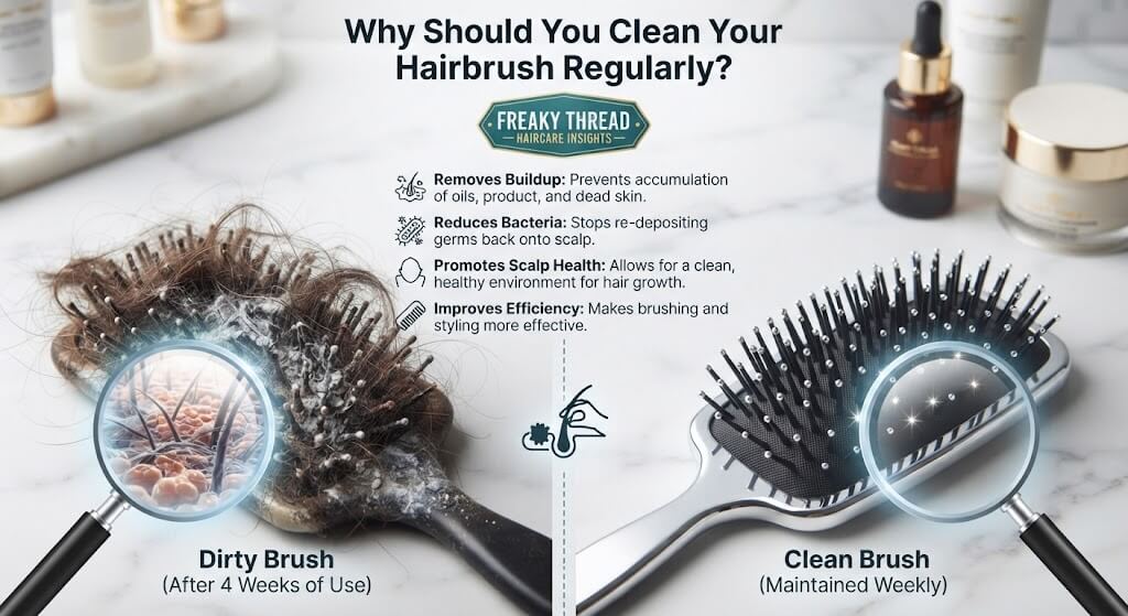 Why Should You Clean Your Hairbrush Regularly
