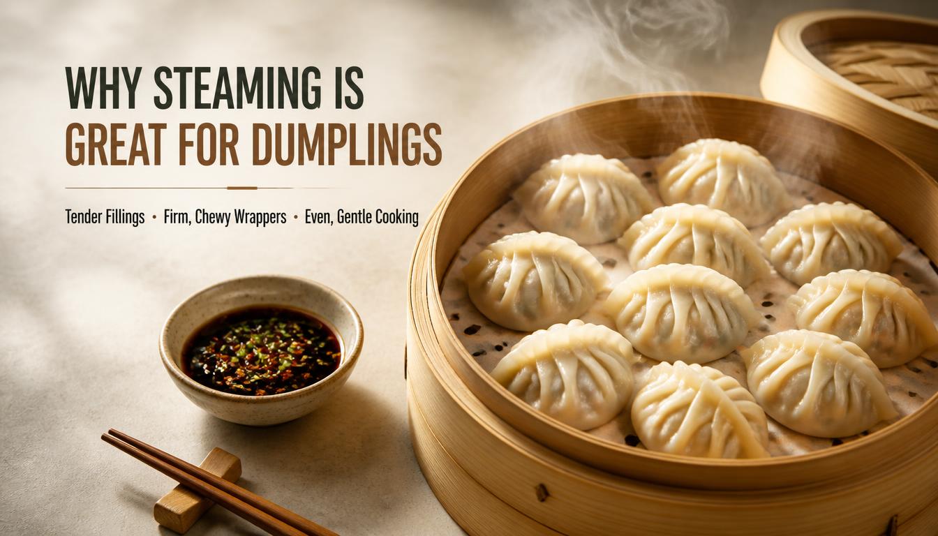 Why Steaming Is a Great Way to Cook Dumplings
