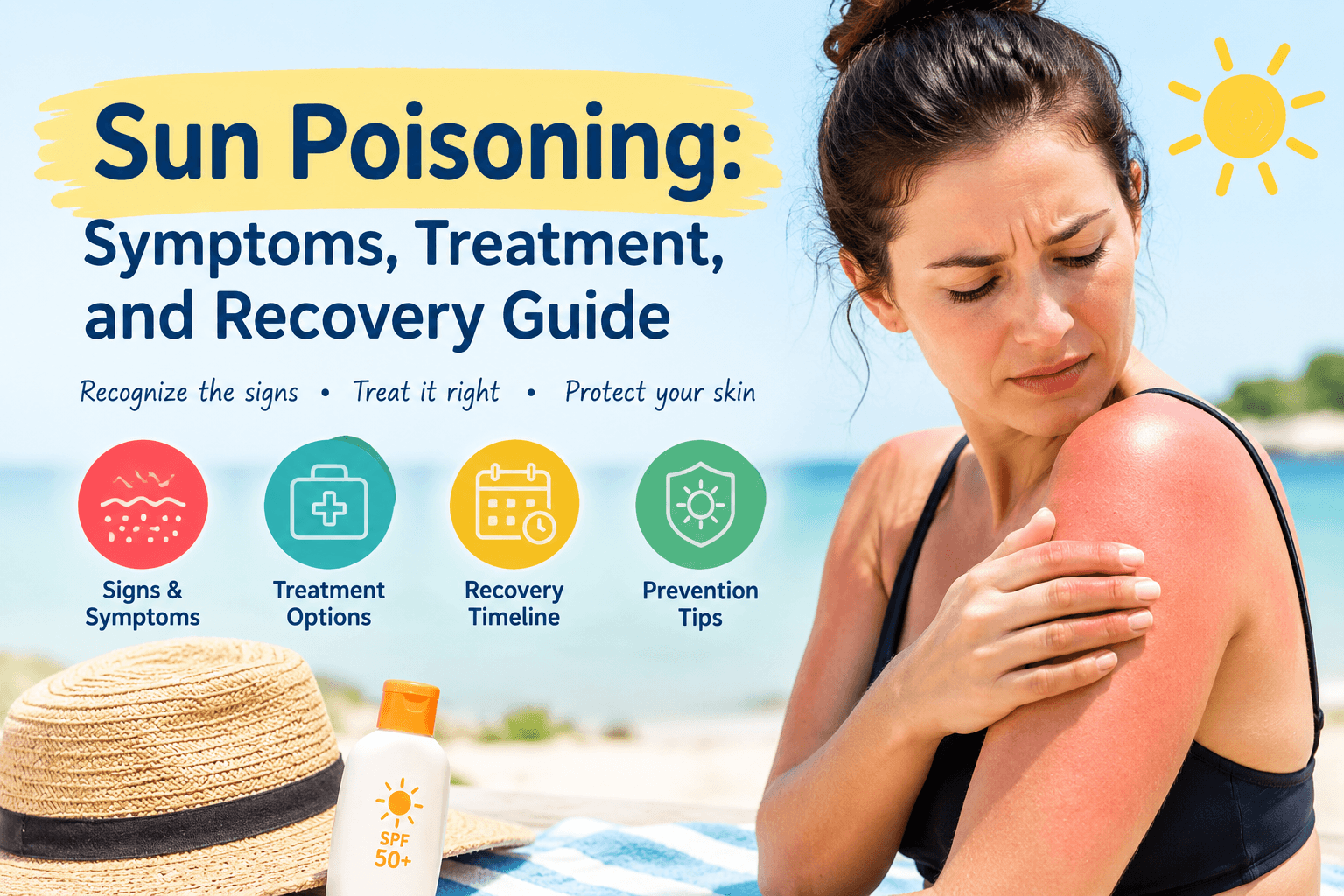 Sun Poisoning: Symptoms, Treatment, and Recovery Guide
