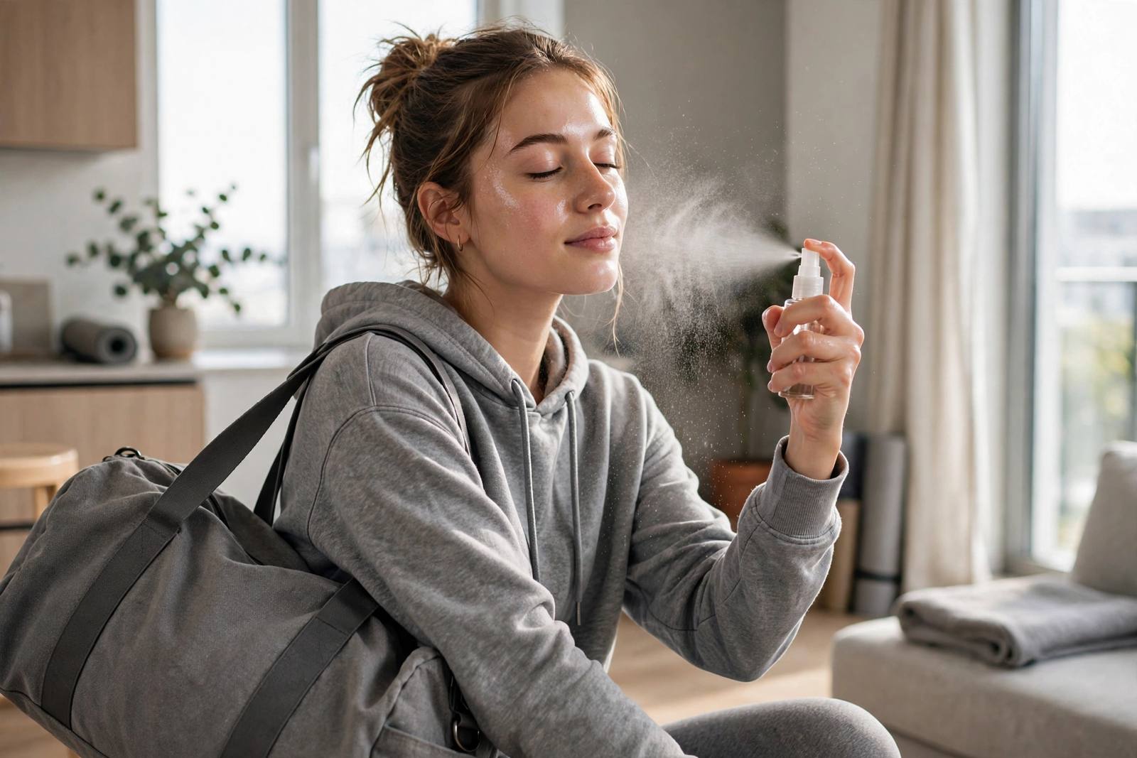Hypochlorous acid spray for body breakouts and everyday skincare