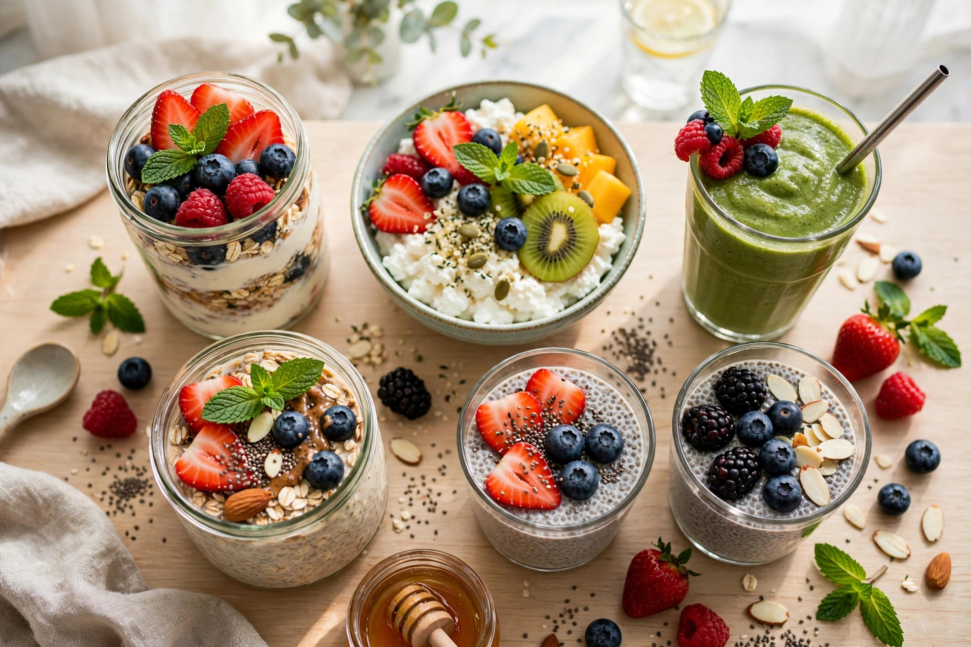 12 High Protein Breakfast Ideas Without Eggs