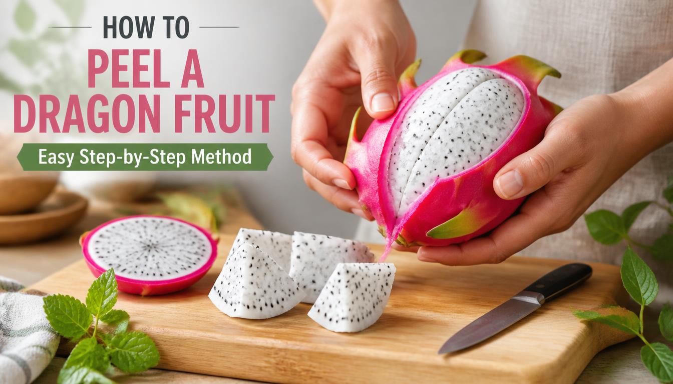 How Do You Peel a Dragon Fruit