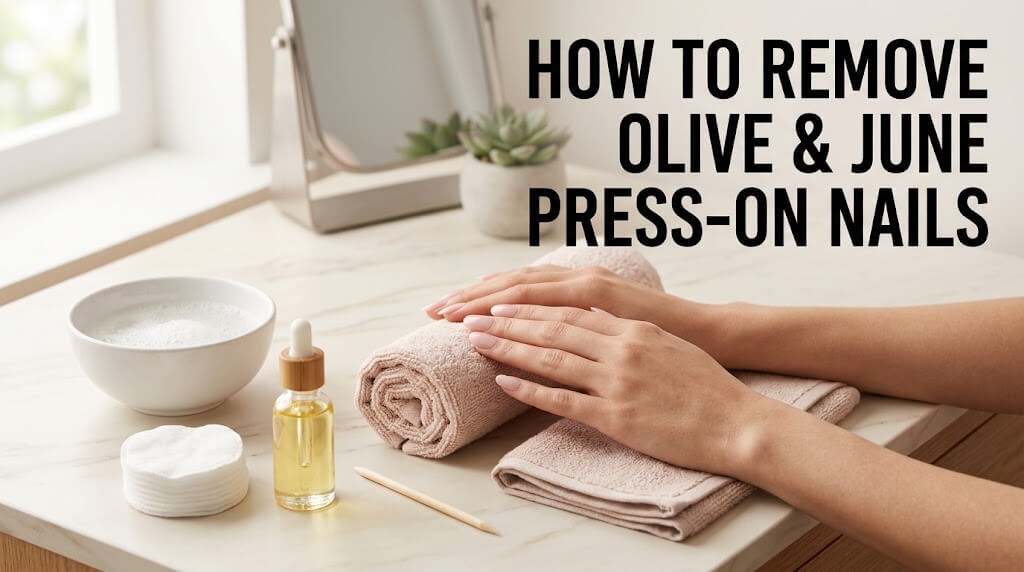 How to Remove Olive and June Press On Nails