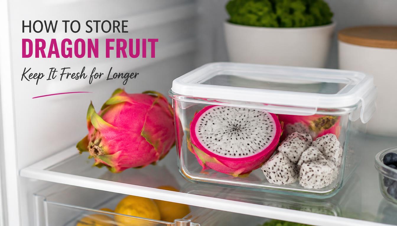 How to Store Dragon Fruit