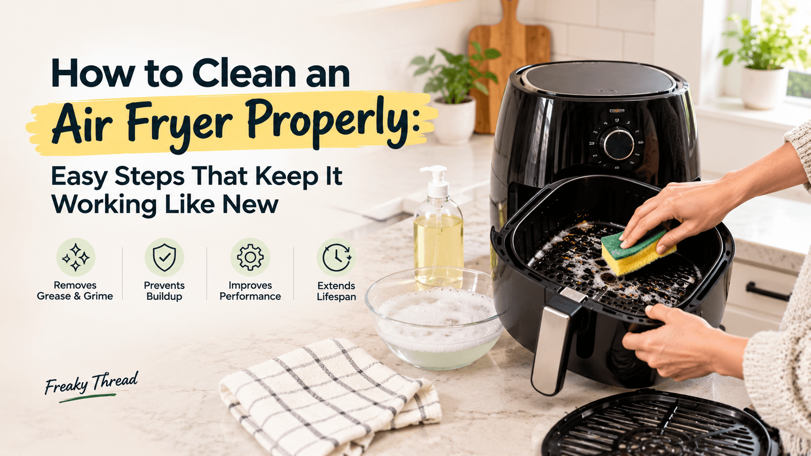How to Clean an Air Fryer Properly: Easy Steps That Keep It Working Like New