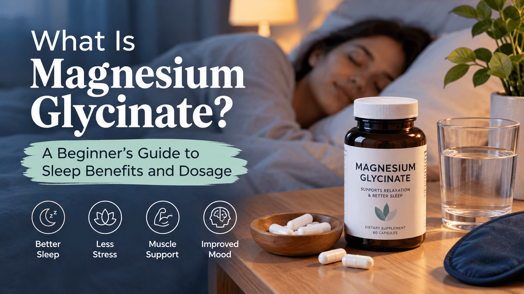 What Is Magnesium Glycinate? A Beginner’s Guide to Sleep Benefits and Dosage