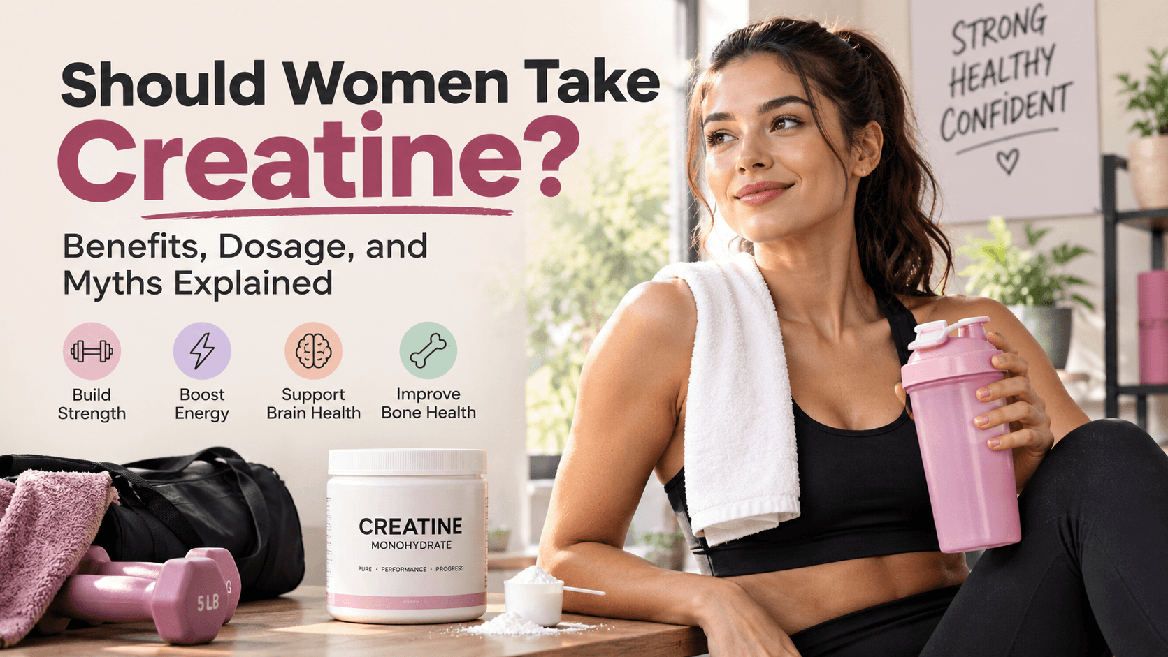 Should Women Take Creatine? Benefits, Dosage, and Myths Explained